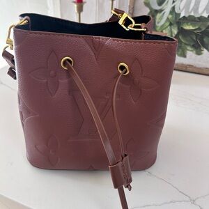 Brown Bucket Bag